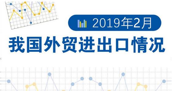 今年前2個(gè)月，我國貨物貿(mào)易進(jìn)出口總值4.54萬億元人民幣